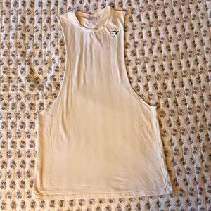 Gymshark White Tank Top